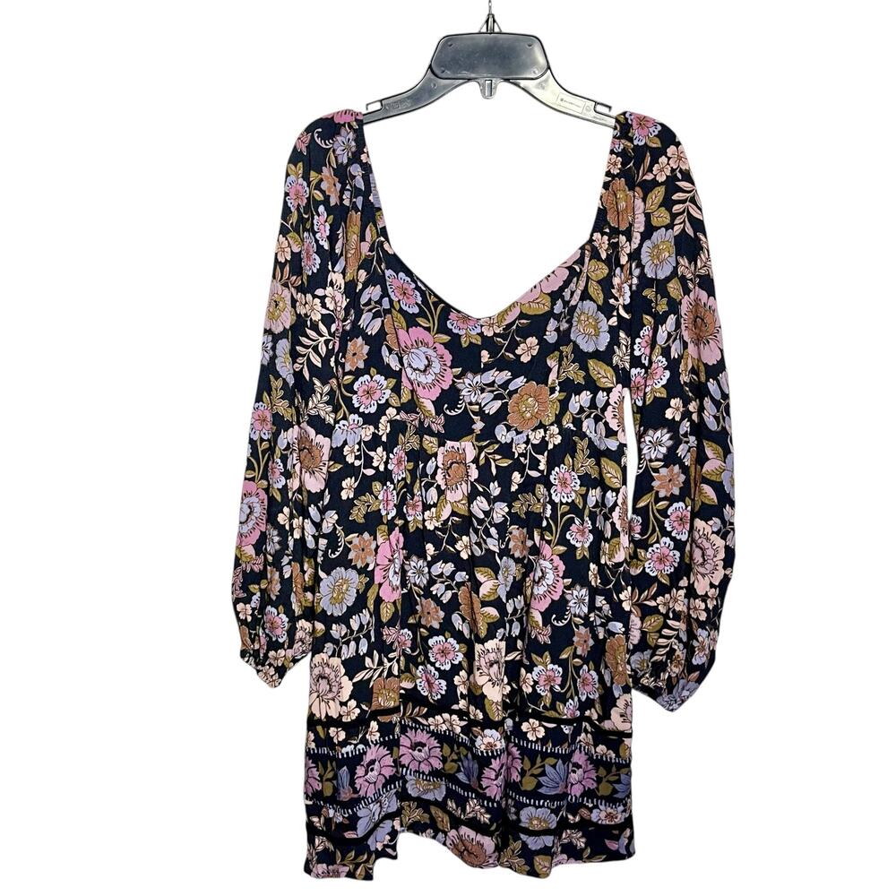 Saltwater Luxe Mini Dress Floral Boho - Picture 3 of 11